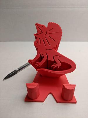 Frilled Lizard Phone Holder