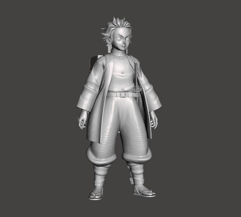 Tanjiro Kamado 3D Model