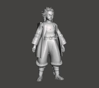 Tanjiro Kamado 3D Model