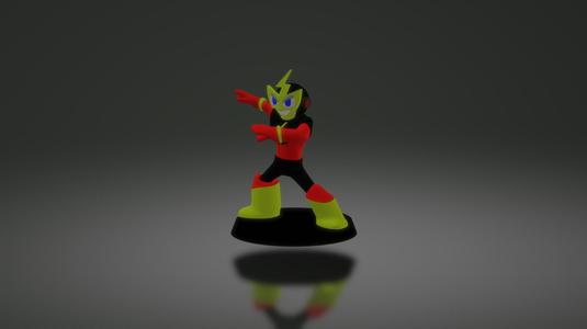 Elecman - Megaman 1 - Robot Master - Figure and Miniature