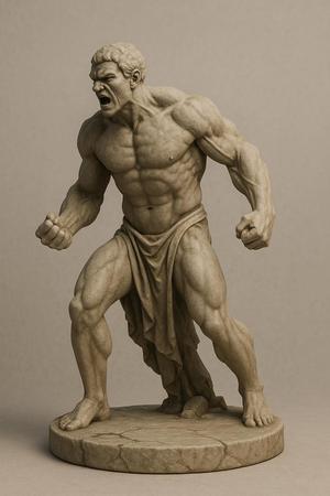 Wrath – Seven Deadly Sins Classical Sculpture
