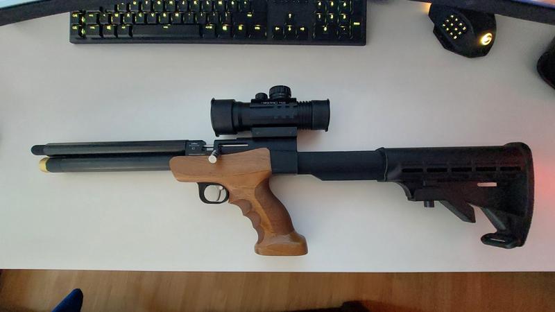 Rifle conversion for Diana Bandit/Artemis pp800 pcp