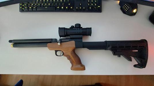 Rifle conversion for Diana Bandit/Artemis pp800 pcp