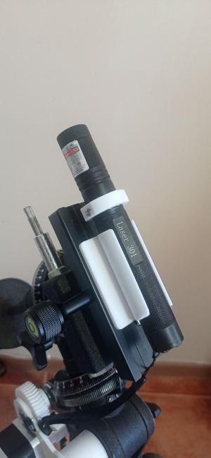 Laser pointer holder for arca swiss