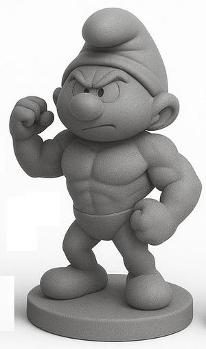 Grouchy Smurf