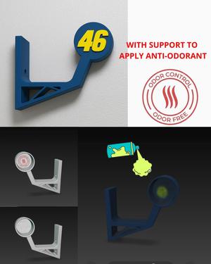 VALENTINO ROSSI HELMET SUPPORT WITH ANTI-ODOR