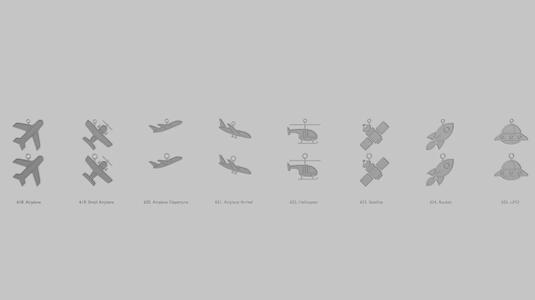 Vehicles Planes and Aircraft Pendant Pack Original Blend