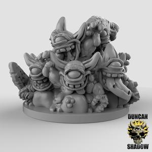 15mm Plague Demon Swarm (Pre Supported)