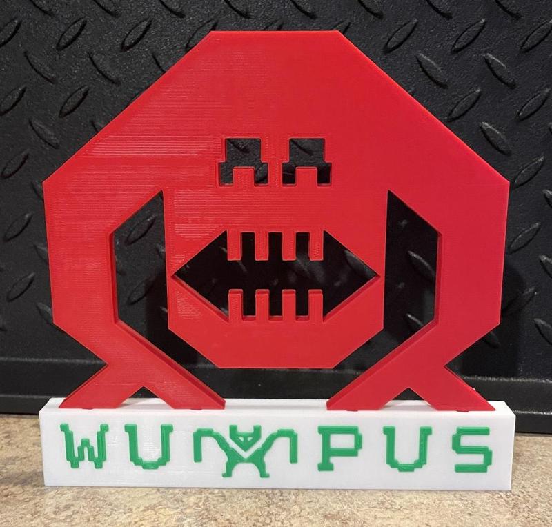 Hunt the Wumpus - TI-99/4a Statue / Display
