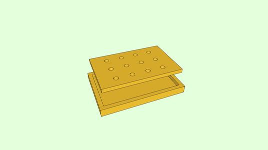 SCULDO Two-Layer Soap Dock – Combined and Separated Versions - PU