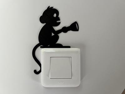 Wall Light Switch Decoration #21