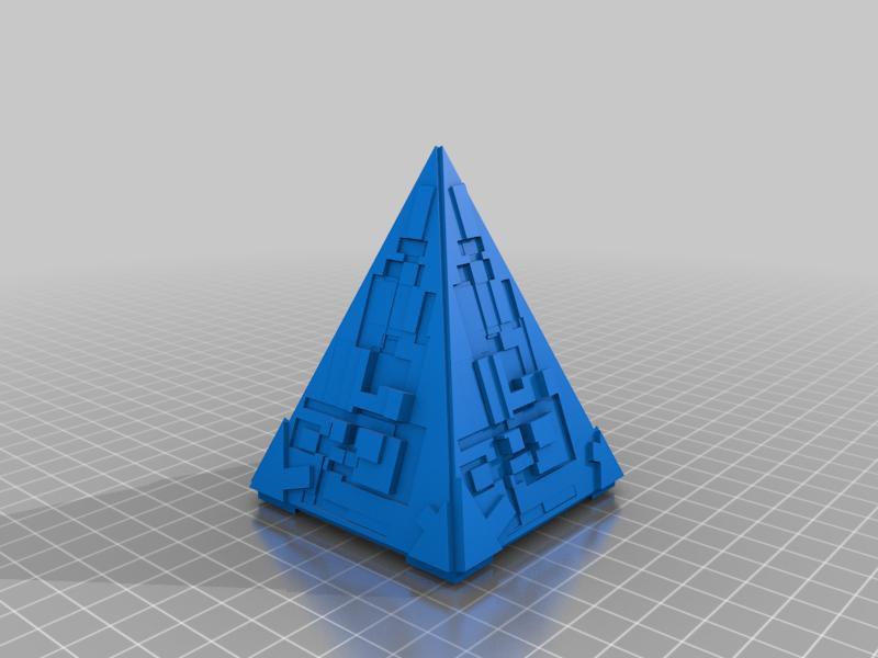 Star Trek Borg Pyramid Ship