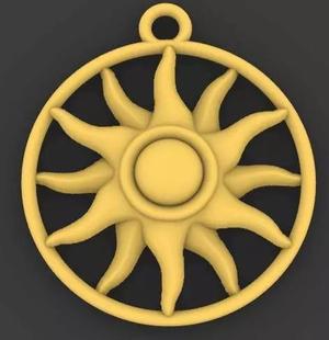 Sun pendant