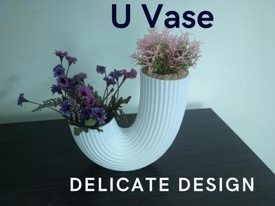 U SHAPE VAZE