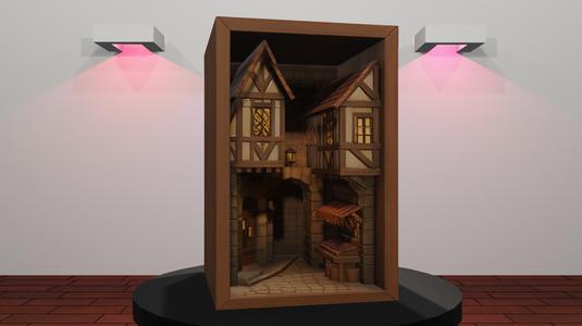 Medieval Book Nook