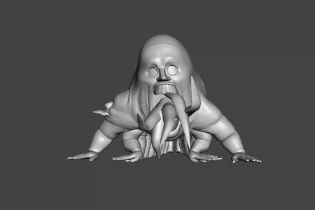 Four Knights of the Apocalypse Monster 3D Model