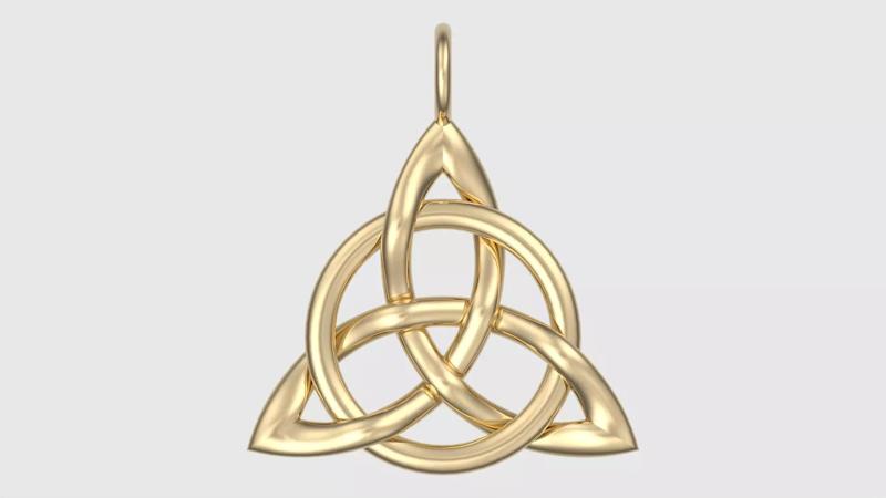 Triskele Pendant with Ancient Slavic Symbolism JDBCo