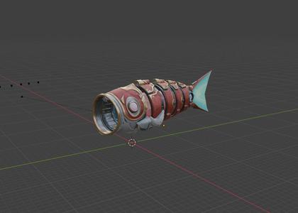 Mech Koi Fish