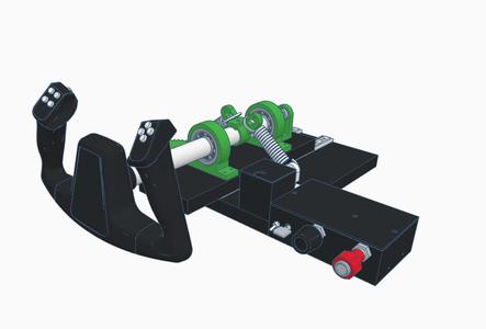 3D Printed Yoke and Throttle