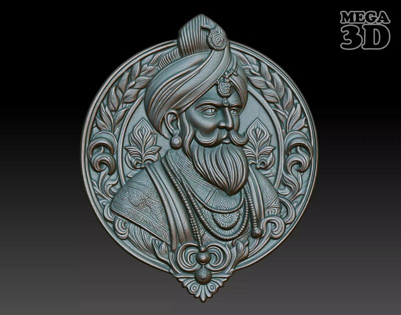 Indian Patriarch basrelief 06 240824