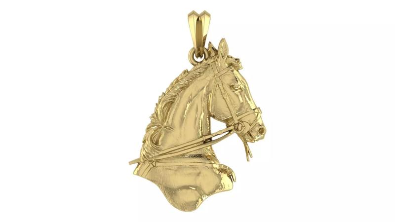 Horse Pendant 01