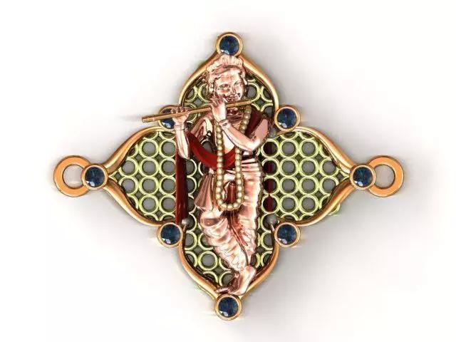 Lord Krishna Pendant