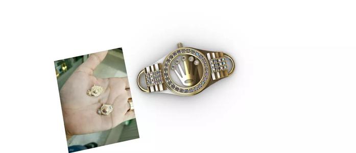 dijes- Colgantes para pulcera tipo reloj -v-