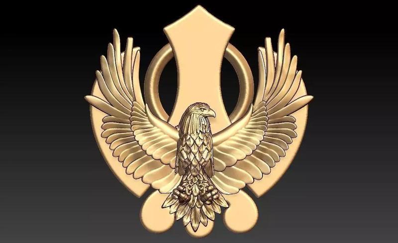 Eagle Khanda Pendant