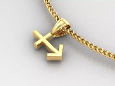 Sagittarius Original Pendant Design Version 4