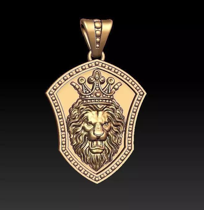Lion pendant