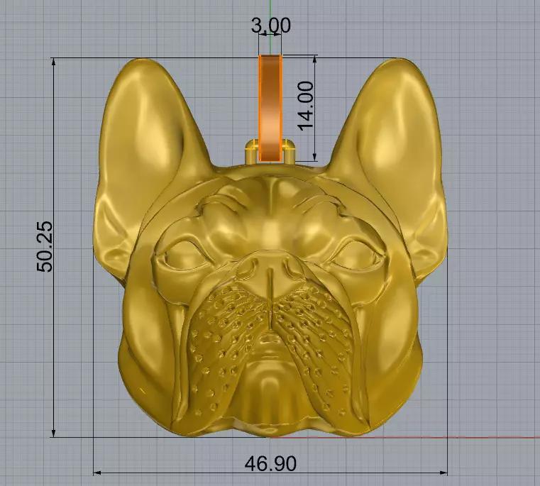 French Bulldog pendant