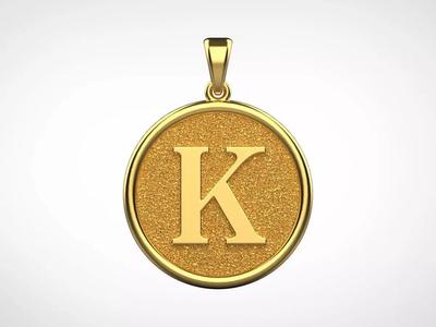Pendant Letter K N40