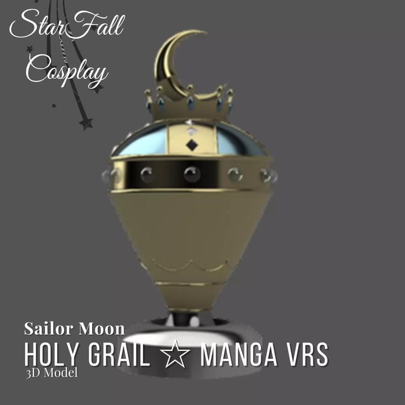 Holy Grail 3D Model Sailor Moon