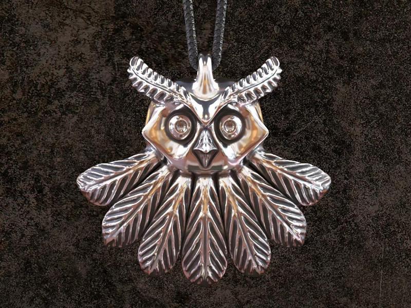 Owl Pendant