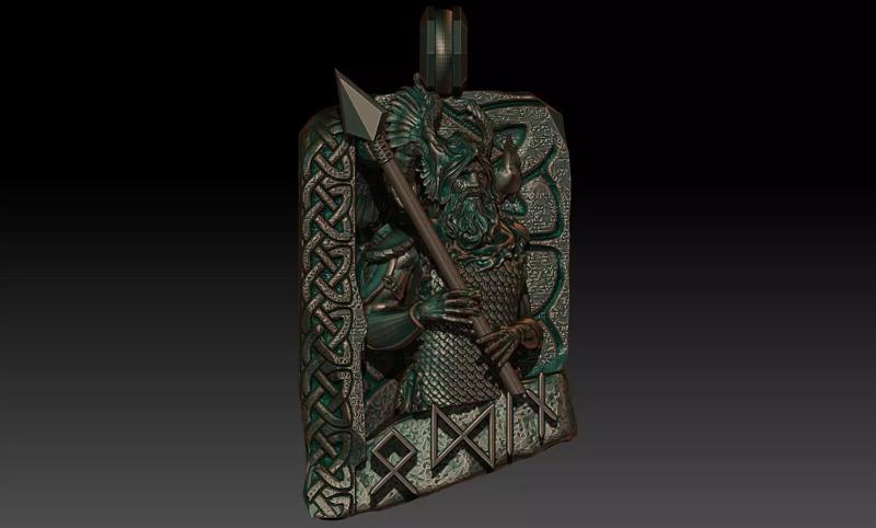 Odin pendant