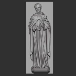 St John of The Cross bas Relief