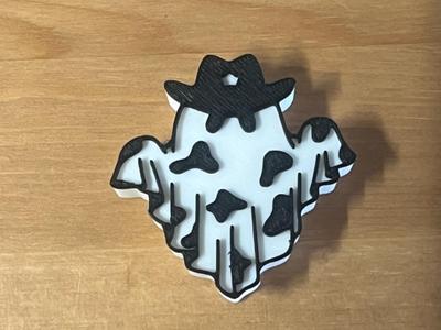 cowboy ghost Stanley straw topper