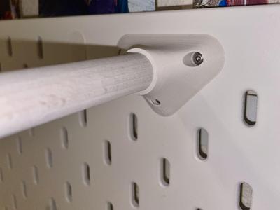 Skadis Pole Adapter (with screws)