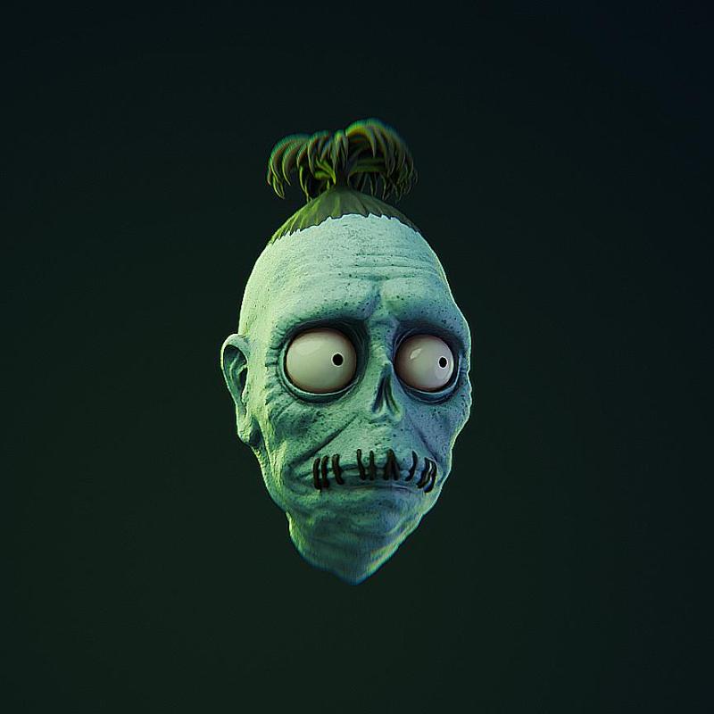 Shrunken Head - Bob - Beetlejuice