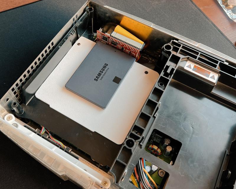 Xbox SSD bracket for DVD caddy