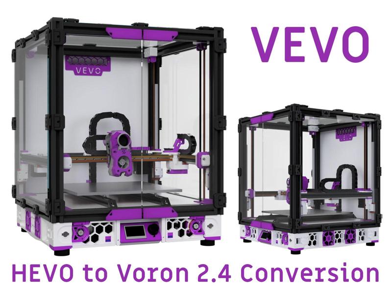 Vevo - Hypercube Evolution Frame conversion to Voron 2.4 R2