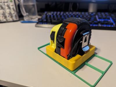 Gridfinity Harbor Freight Tape Measure Holder