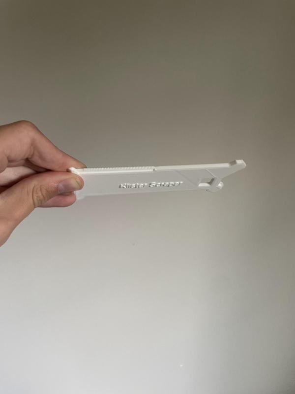 Klister and Ski Wax Scraper for Nordic (Cross-Country Skies)