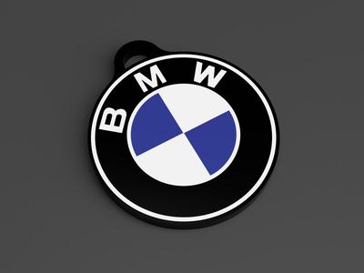 BMW Logo Keychain (Dual sided)
