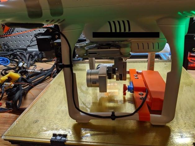 DJI Phantom 3 Payload Drop Release Mechanism