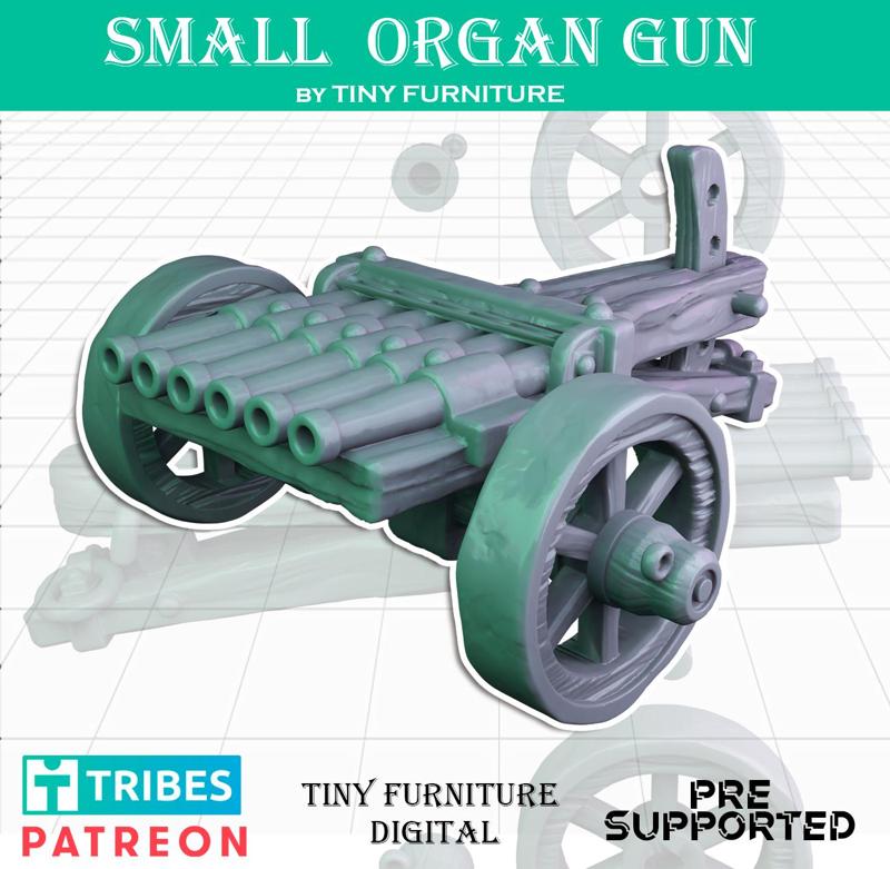 Small Organ Gun (Medieval Artillery)