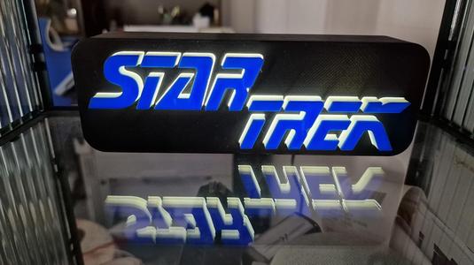 Star Trek desk lamp
