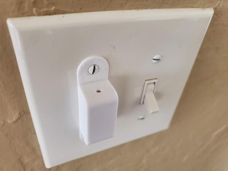 Light switch protective cover