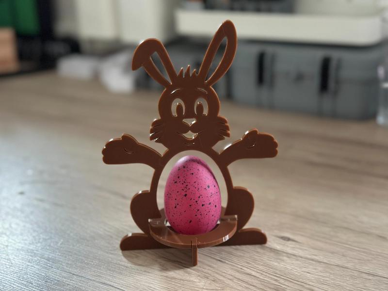 Easter Bunny - Egg Holder Decoration