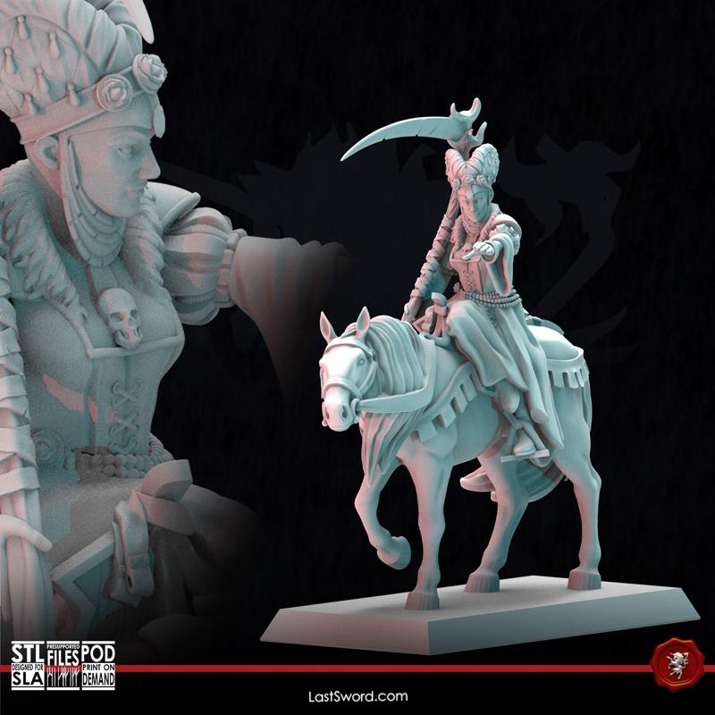 Silent Eternity Arch Mage on horse